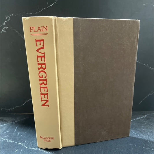 evergreen book, by belva plain, 1978 Hardcover image 1