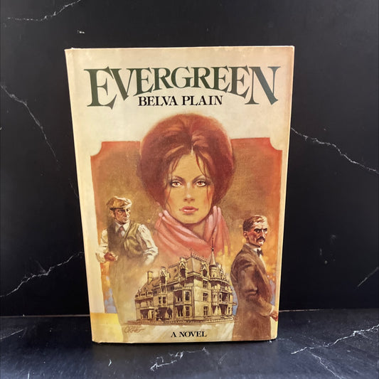 evergreen book, by belva plain, 1978 Hardcover image 1
