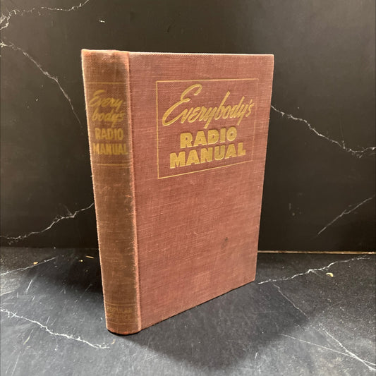 everybody's radio manual book, by editorial staff of popular science monthly, 1942 Hardcover image 1