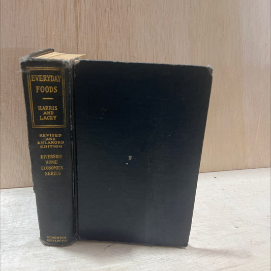 everyday foods book, by jessie w. harris, elisabeth lacey speer, 1933 Hardcover, Antique image 1