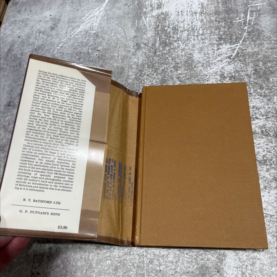 everyday life in babylonia & assyria book, by H. W. F. Saggs, 1965 Hardcover image 4