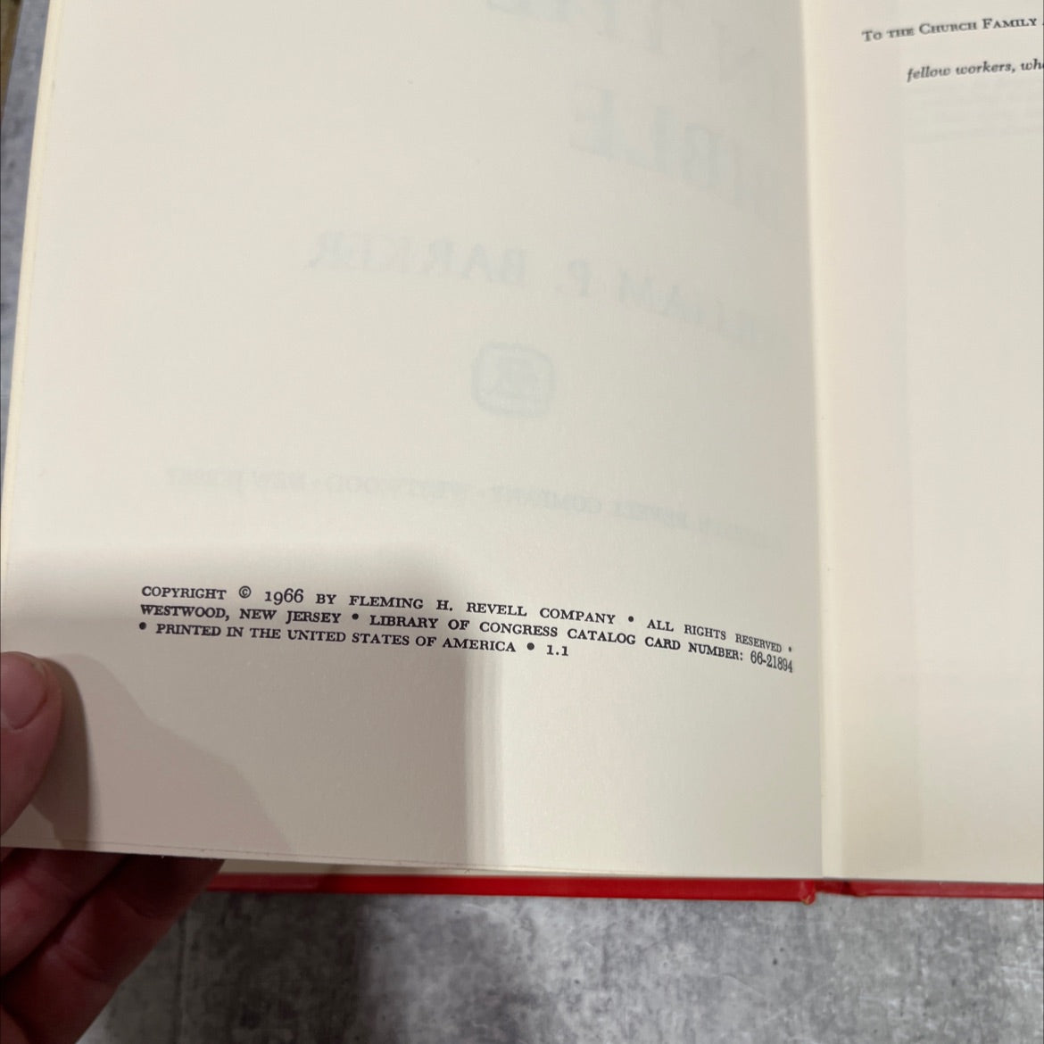 everyone in the bible book, by william p. barker, 1966 Hardcover image 3