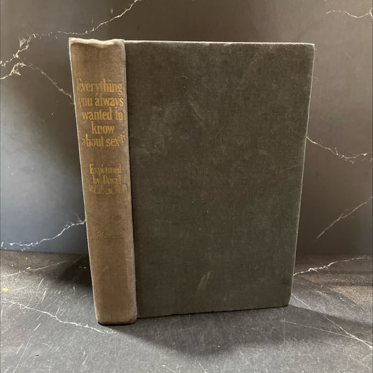 everything you always wanted to know about sex but were afraid to ask book, by david r. reuben, m.d., 1970 Hardcover image 1