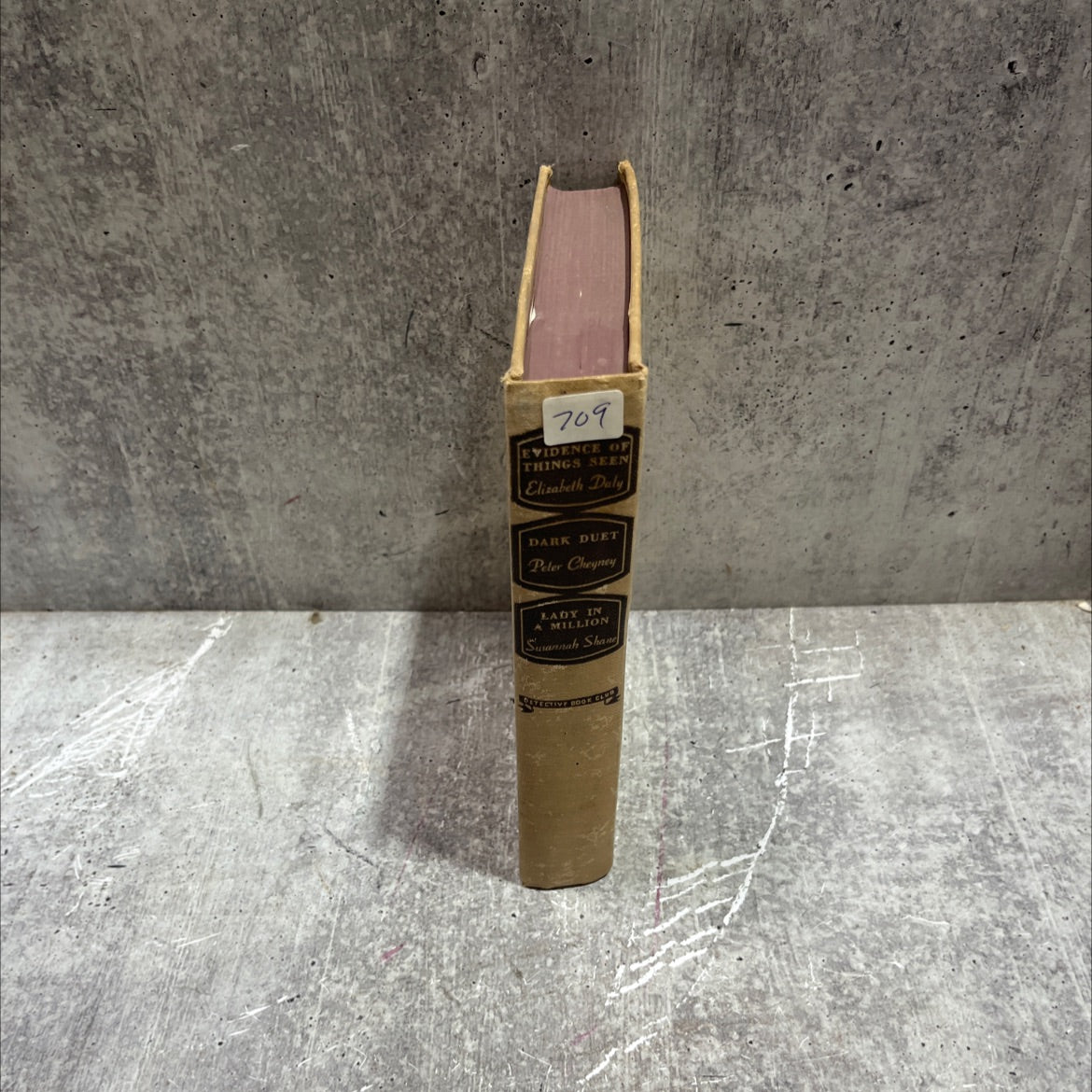 evidence of things seen book, by elizabeth daly, 1943 Hardcover image 4