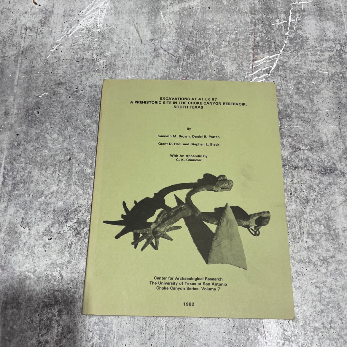 excavations at 41 lk 67 a prehistoric site in the choke canyon reservoir, south texas book, by Kenneth M. Brown, Daniel image 1