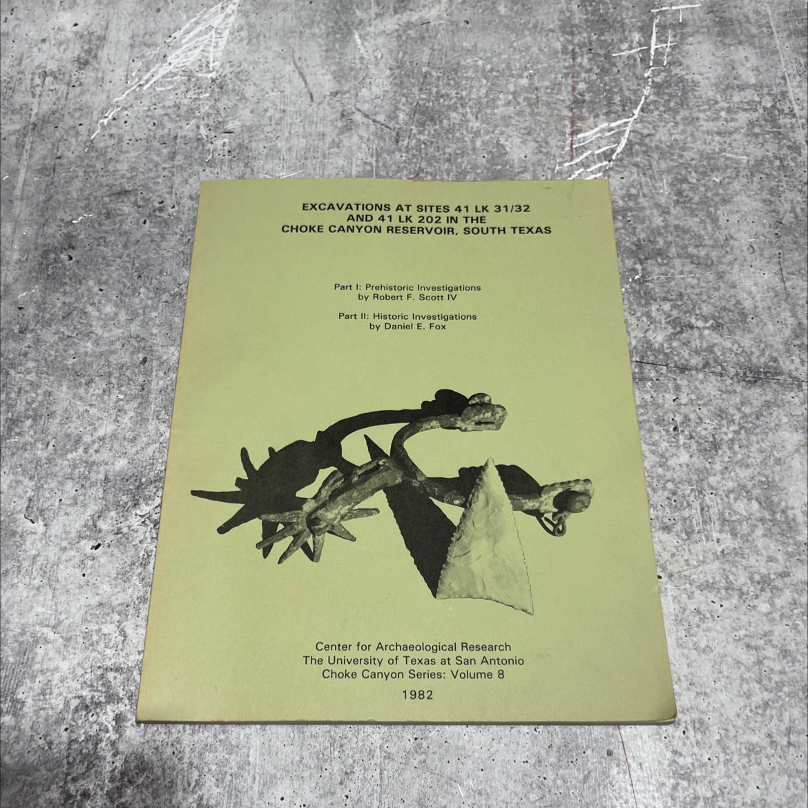excavations at site 41 lk 31/32 and 41 lk 202 in the choke canyon reservoir, south texas book, by Robert F. Scott IV, image 1