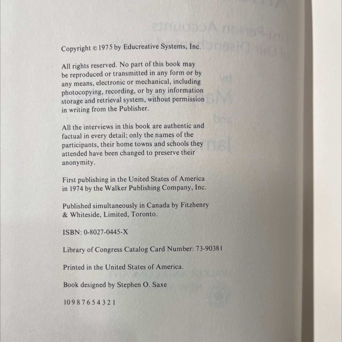 exiles from the american dream first-person accounts of our disenchanted youth book, by mary anne johnson and james image 3