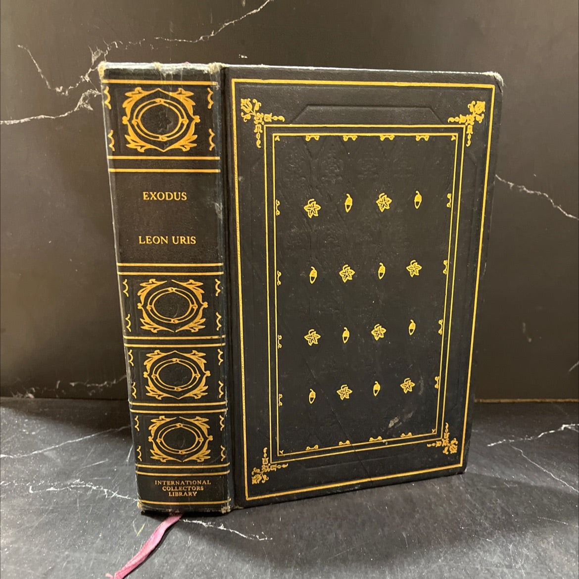 exodus book, by leon uris, 1958 Hardcover image 1