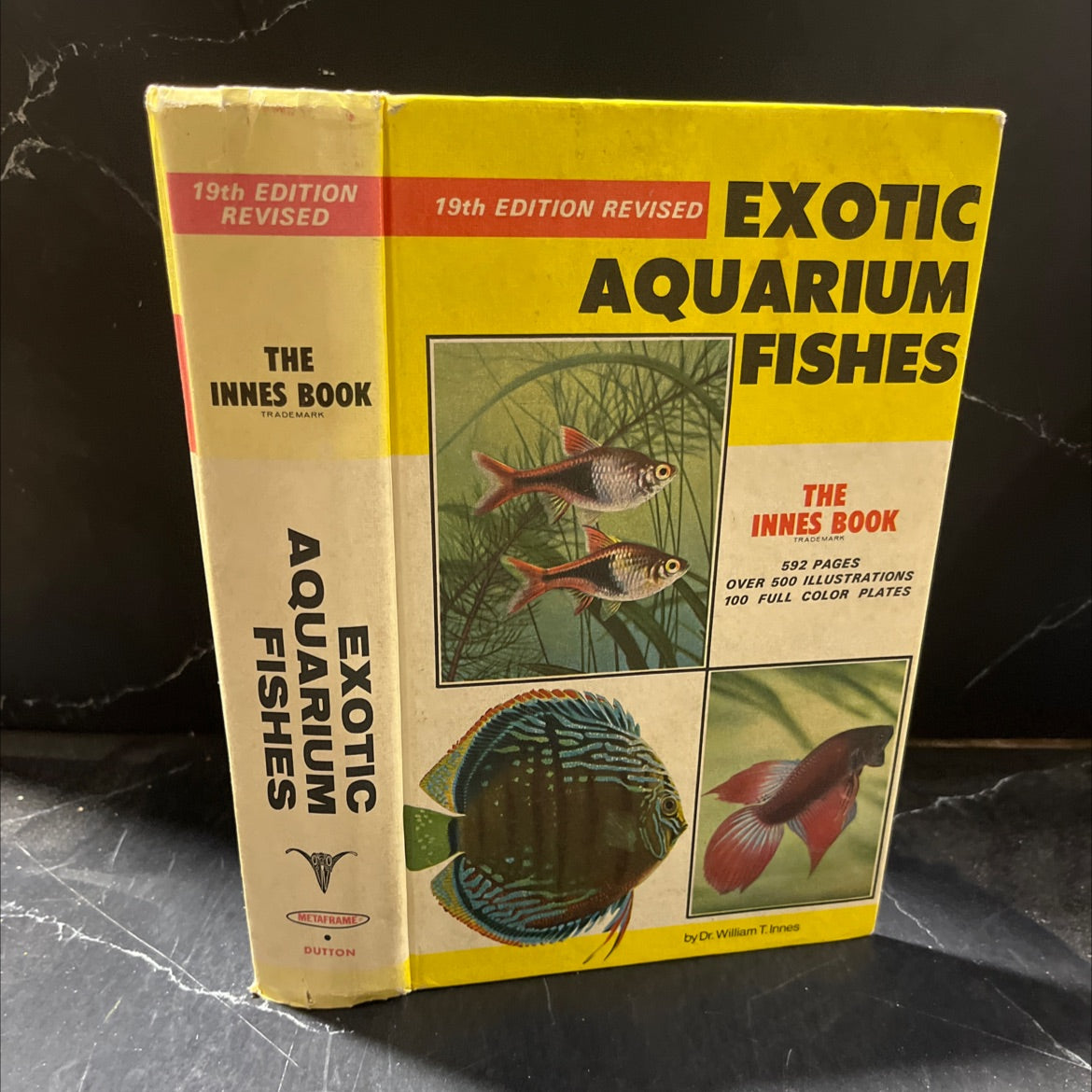 exotic aquarium fishes book, by william t. innes, 1966 Hardcover image 1