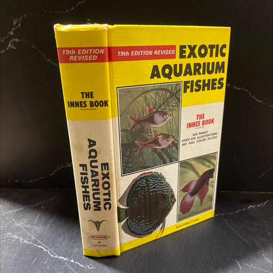 exotic aquarium fishes book, by william t. innes, 1966 Hardcover image 1