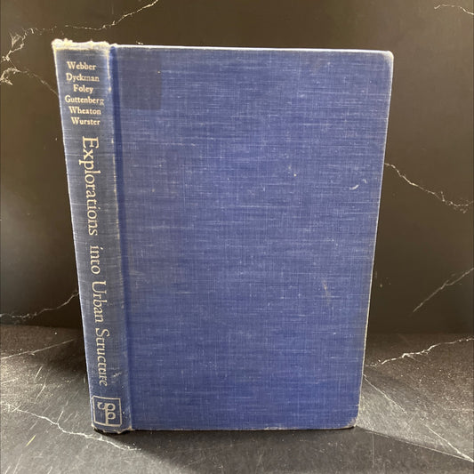 explorations into urban structure book, by melvin m. webber, john w. dyckman, donald l. foley, albert z. guttenberg, image 1