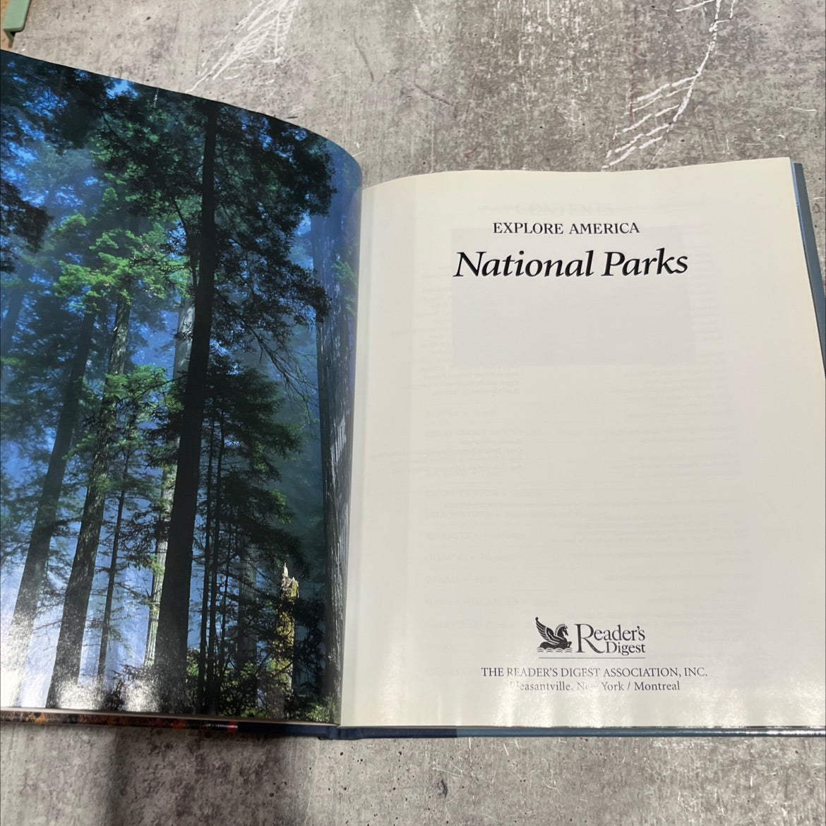 explore america national parks book, by the reader's digest association, inc., 1993 Hardcover image 2