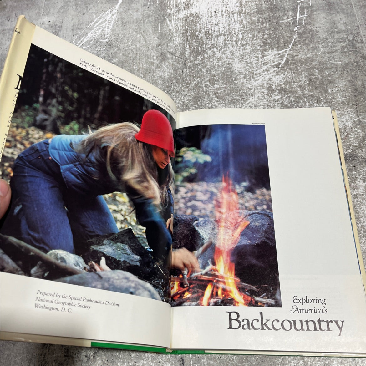 exploring america's backcountry book, by chris eckstrom lee, 1979 Hardcover image 2