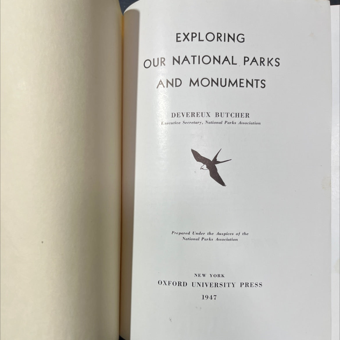 exploring our national parks and monuments book, by devereux butcher, 1947 Hardcover image 2