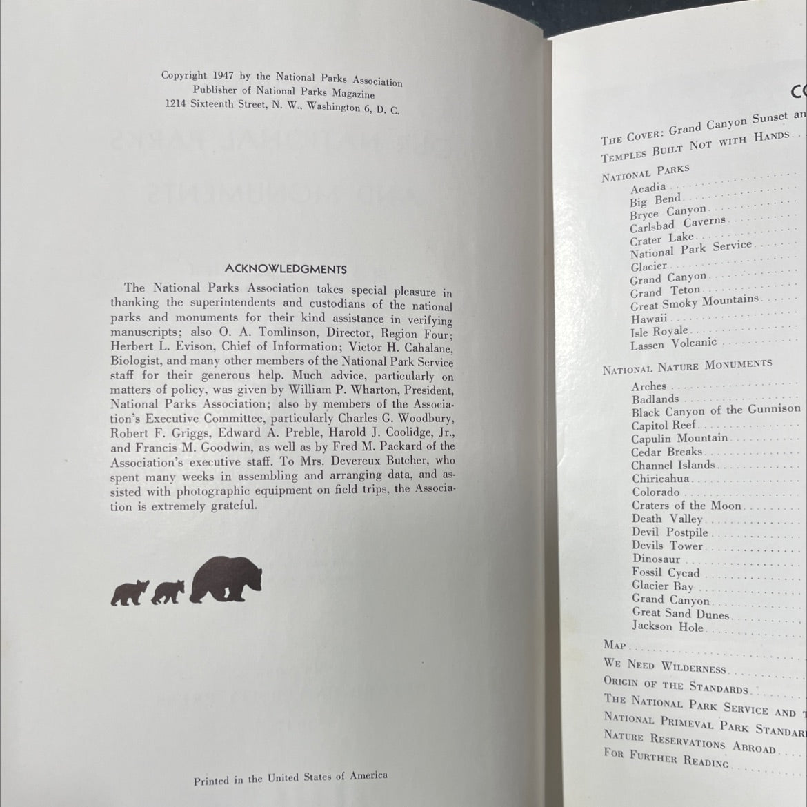 exploring our national parks and monuments book, by devereux butcher, 1947 Hardcover image 3