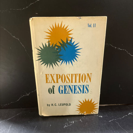exposition of genesis book, by h. c. leupold, d. d., 1970 Hardcover image 1