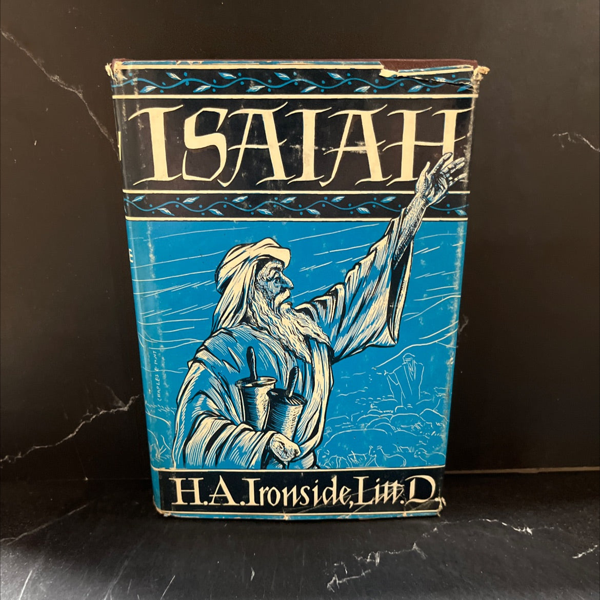 expository notes on the prophet isaiah book, by h. a. ironside, 1977 Hardcover image 1