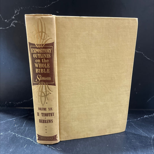 expository outlines on the whole bible book, by charles simeon, 1955 Hardcover image 1