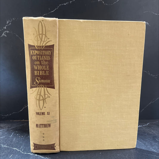 expository outlines on the whole bible book, by charles simeon, 1955 Hardcover image 1
