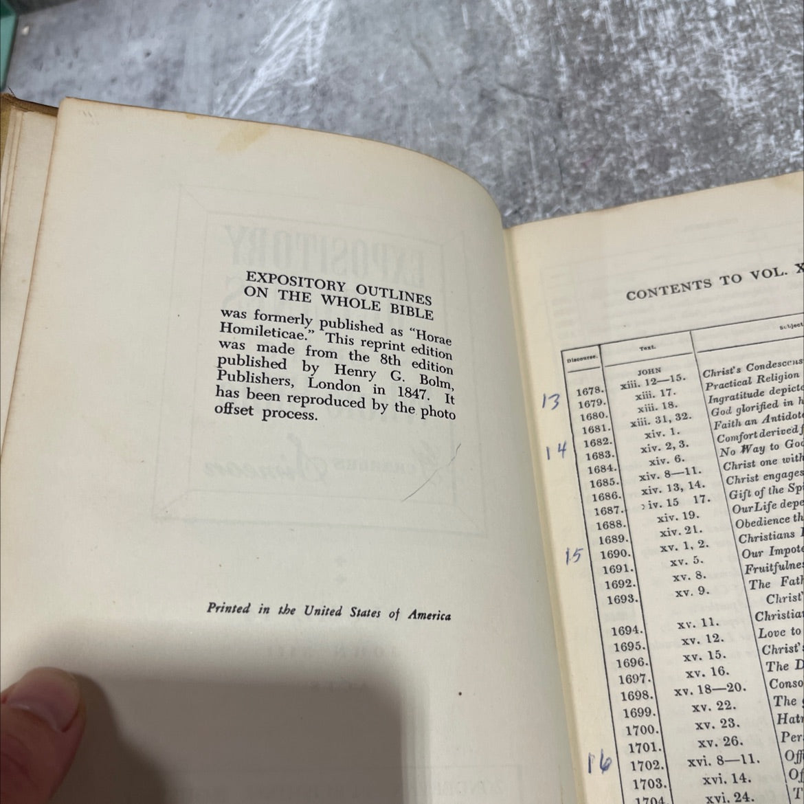expository outlines on the whole bible book, by charles simeon, 1955 Hardcover image 3