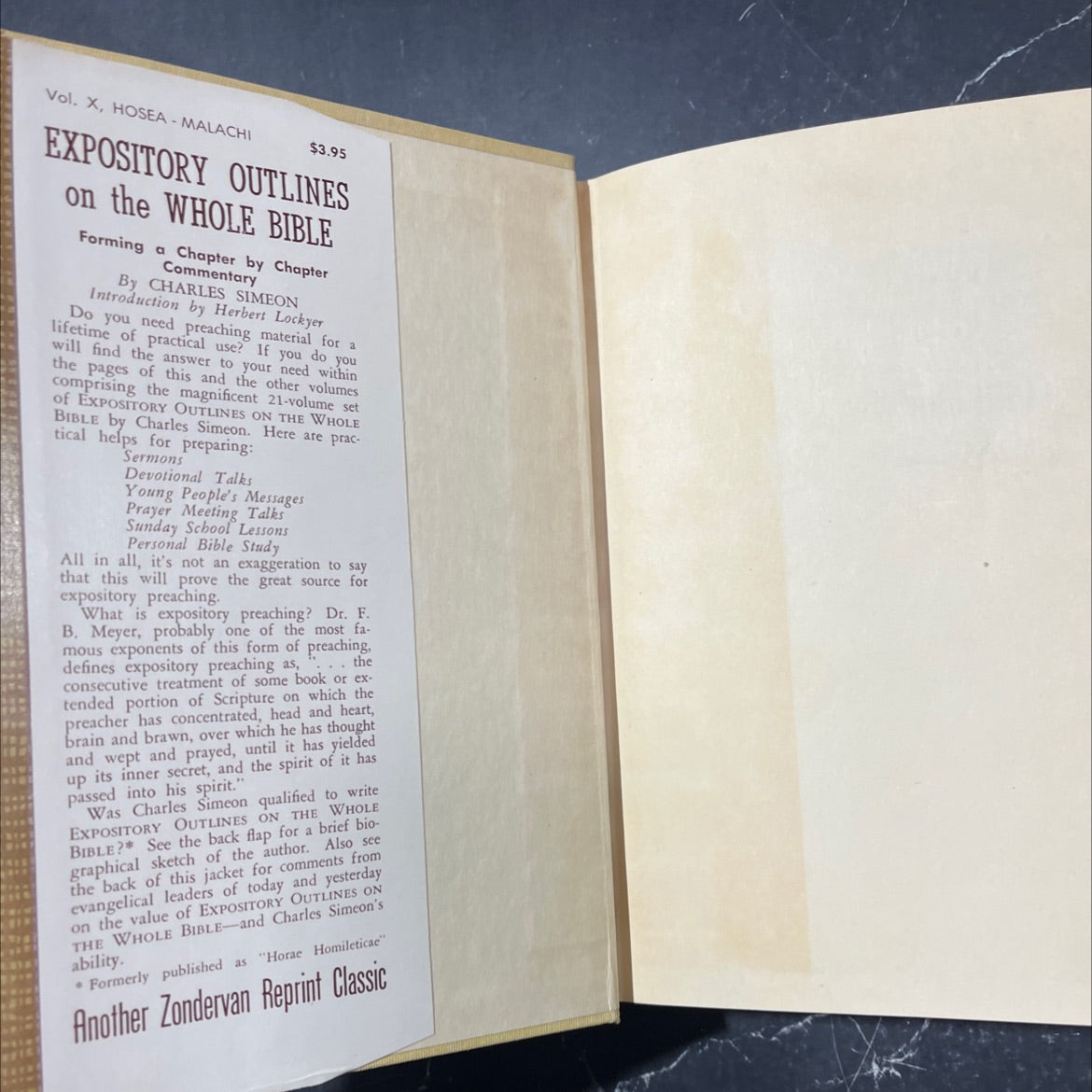 expository outlines on the whole bible book, by charles simeon, 1956 Hardcover image 4