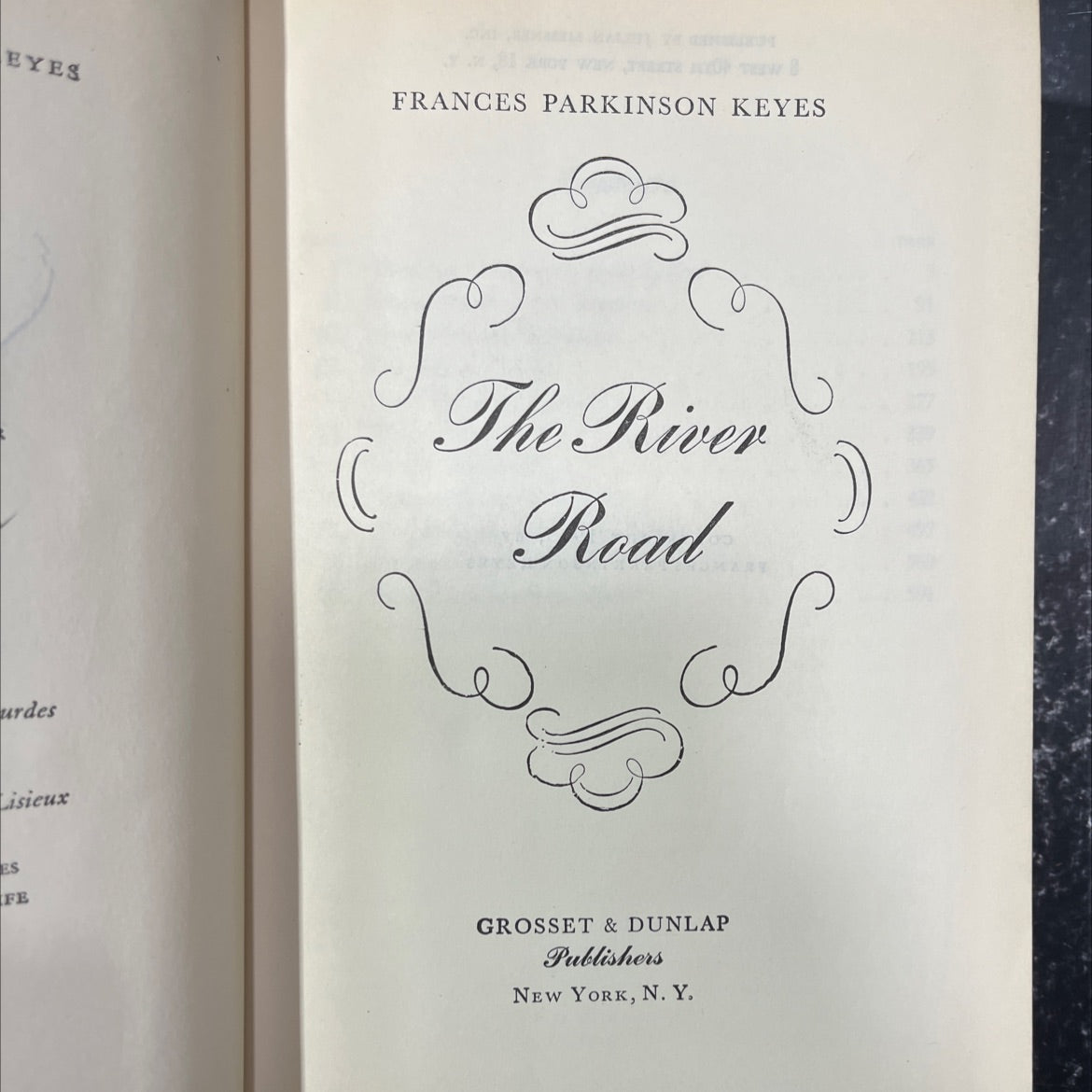 eyes book, by frances parkinson keyes, 1945 Hardcover image 2