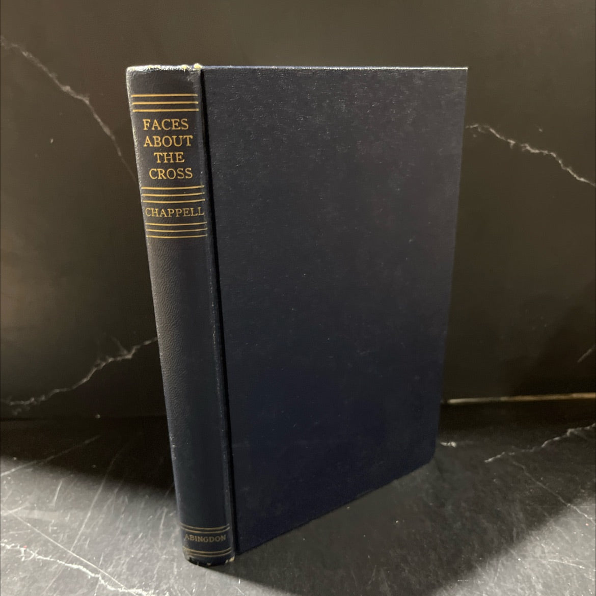 faces about the cross book, by clovis g. chappell, 1941 Hardcover image 1