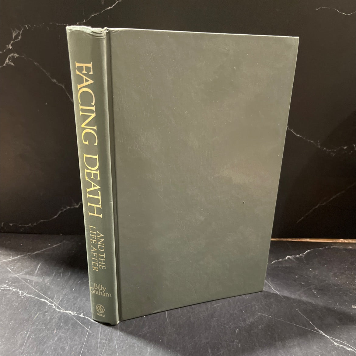 facing death and the life after book, by Billy Graham, 1987 Hardcover image 1