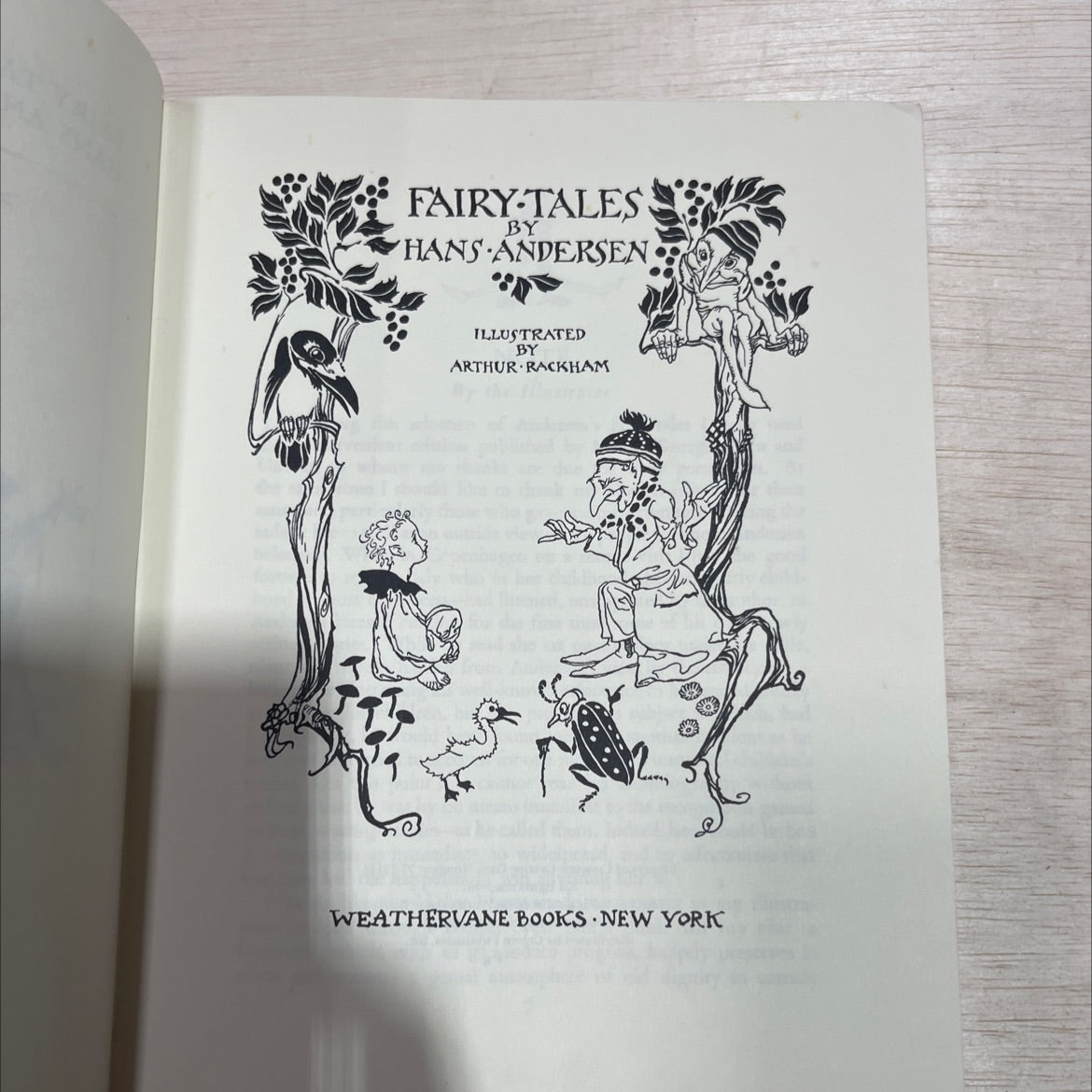 fairy tales by hans andersen illustrated by arthur rackham book, by hans andersen, 1970 Hardcover image 2