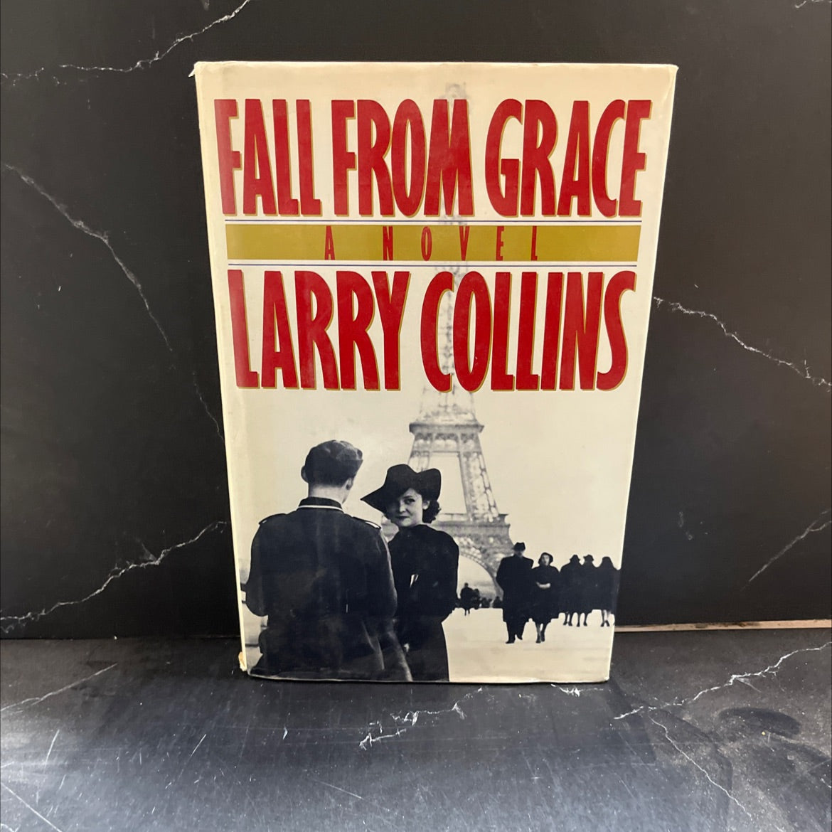 fall from grace book, by larry collins, 1985 Hardcover image 1