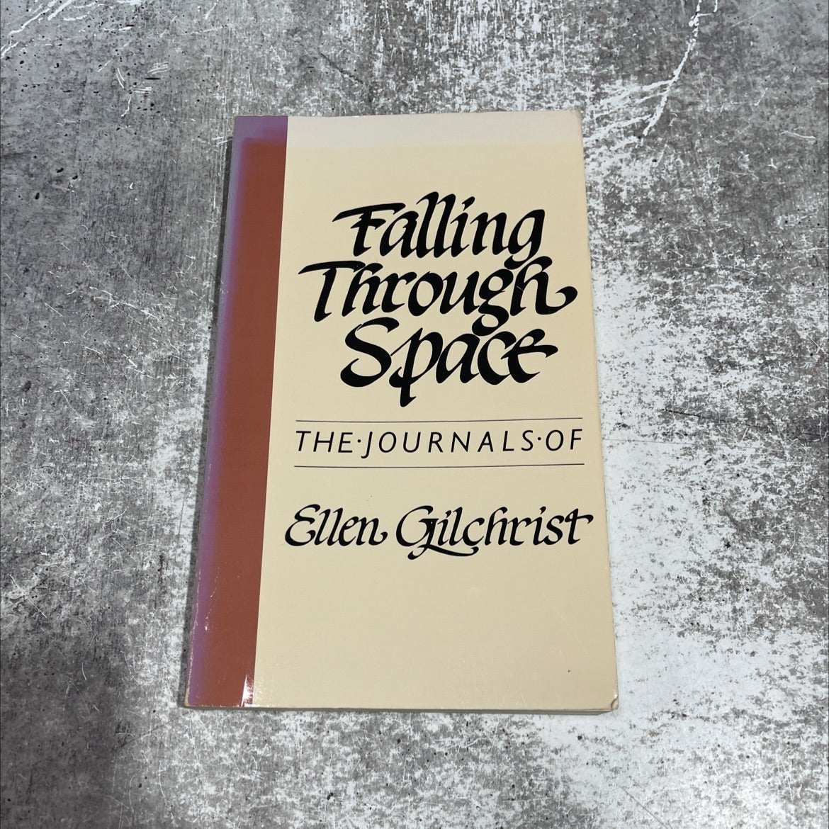 falling through space book, by ellen gilchrist, 1987 Paperback image 1