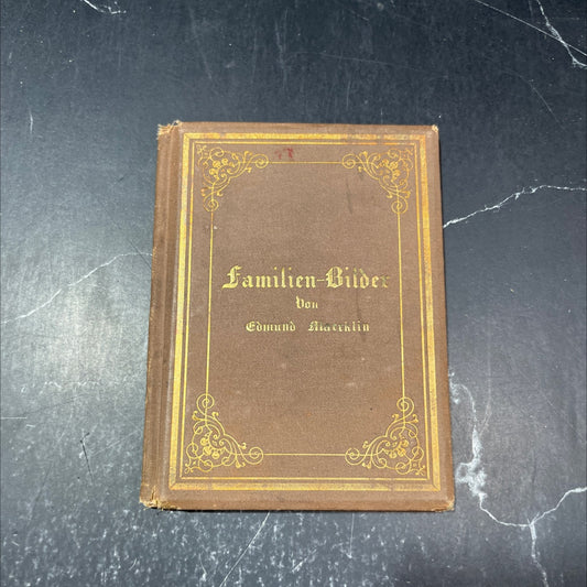 familial pictures a poetic bouquet for german-american women book, by Edmund Märklin, 1877 Hardcover image 1