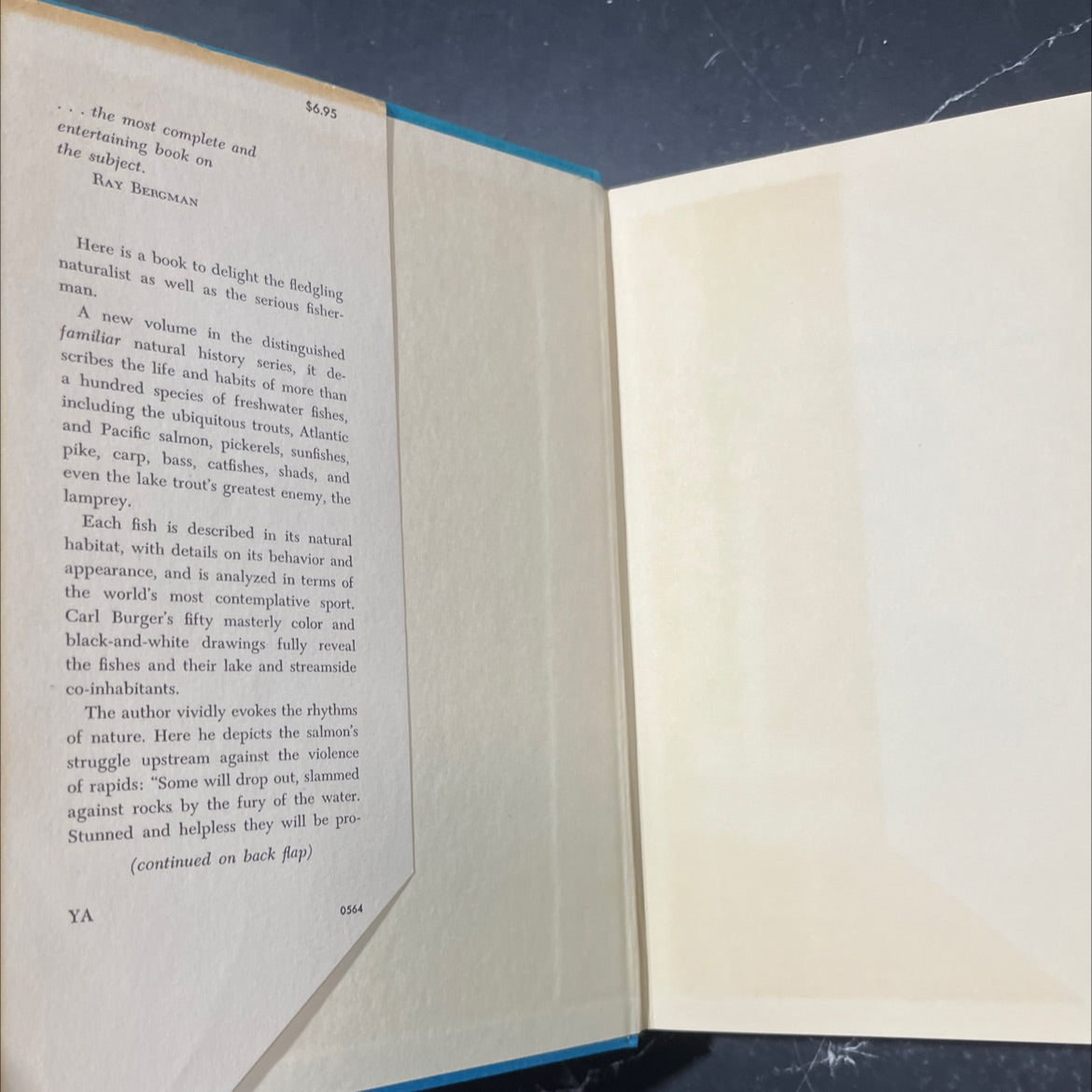 familiar freshwater fishes of america book, by howard t. walden 2d, 1964 Hardcover image 4