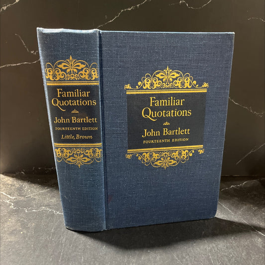 familiar quotations book, by john bartlett, 1968 Hardcover image 1