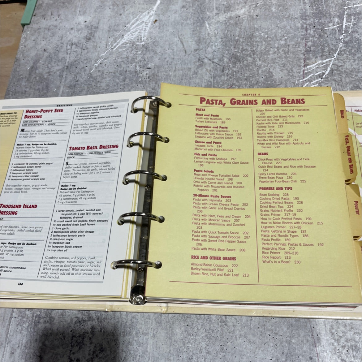 family circle cookbook: new tastes for new times book, by editors of family circle and david ricketts, 1992 Hardcover image 4