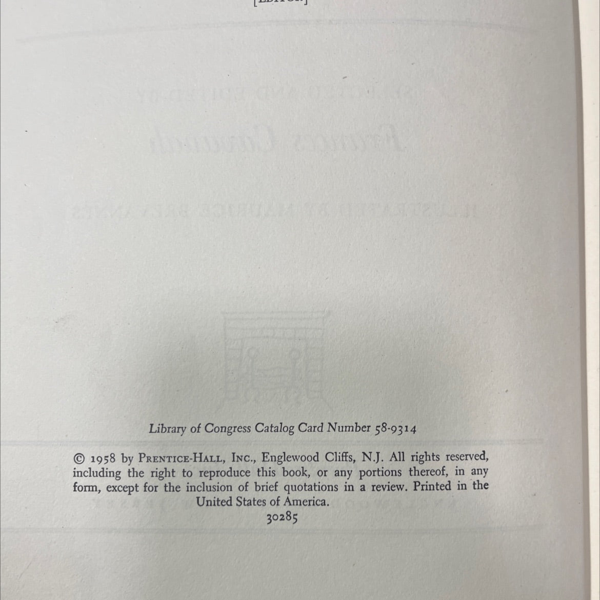 family reading festival stories & poems to read together book, by Frances Cavanah, 1958 Hardcover image 3