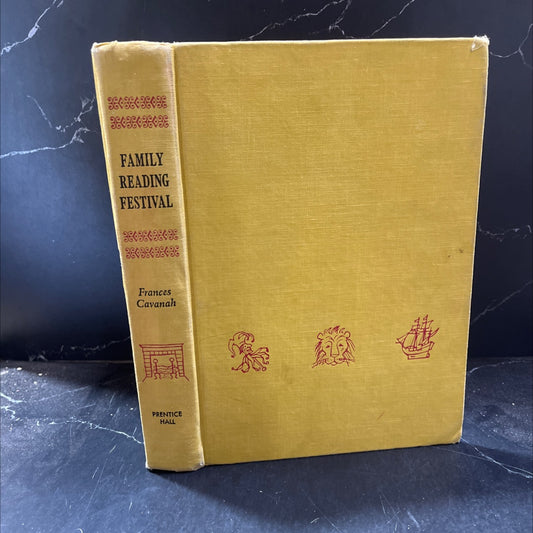 family reading festival stories & poems to read together book, by Frances Cavanah, 1958 Hardcover image 1