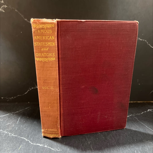 famous american statesmen & orators past and present book, by th. jefferson, alexander k. mcclure, byron andrews, 1902 image 1