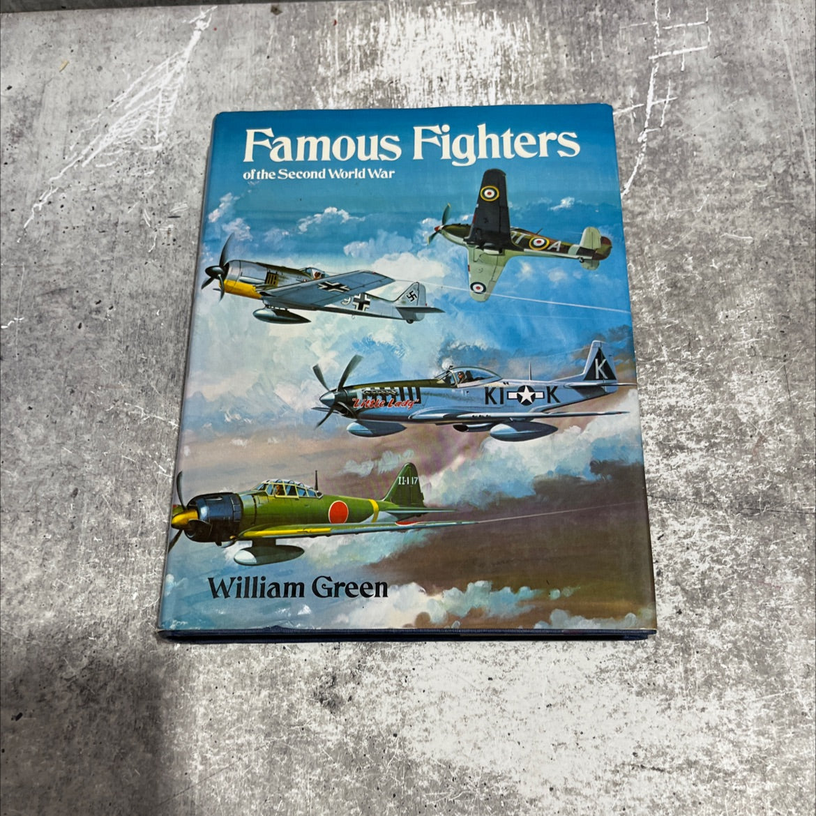 famous fighters of the second world war book, by William Green, 1975 Hardcover image 1