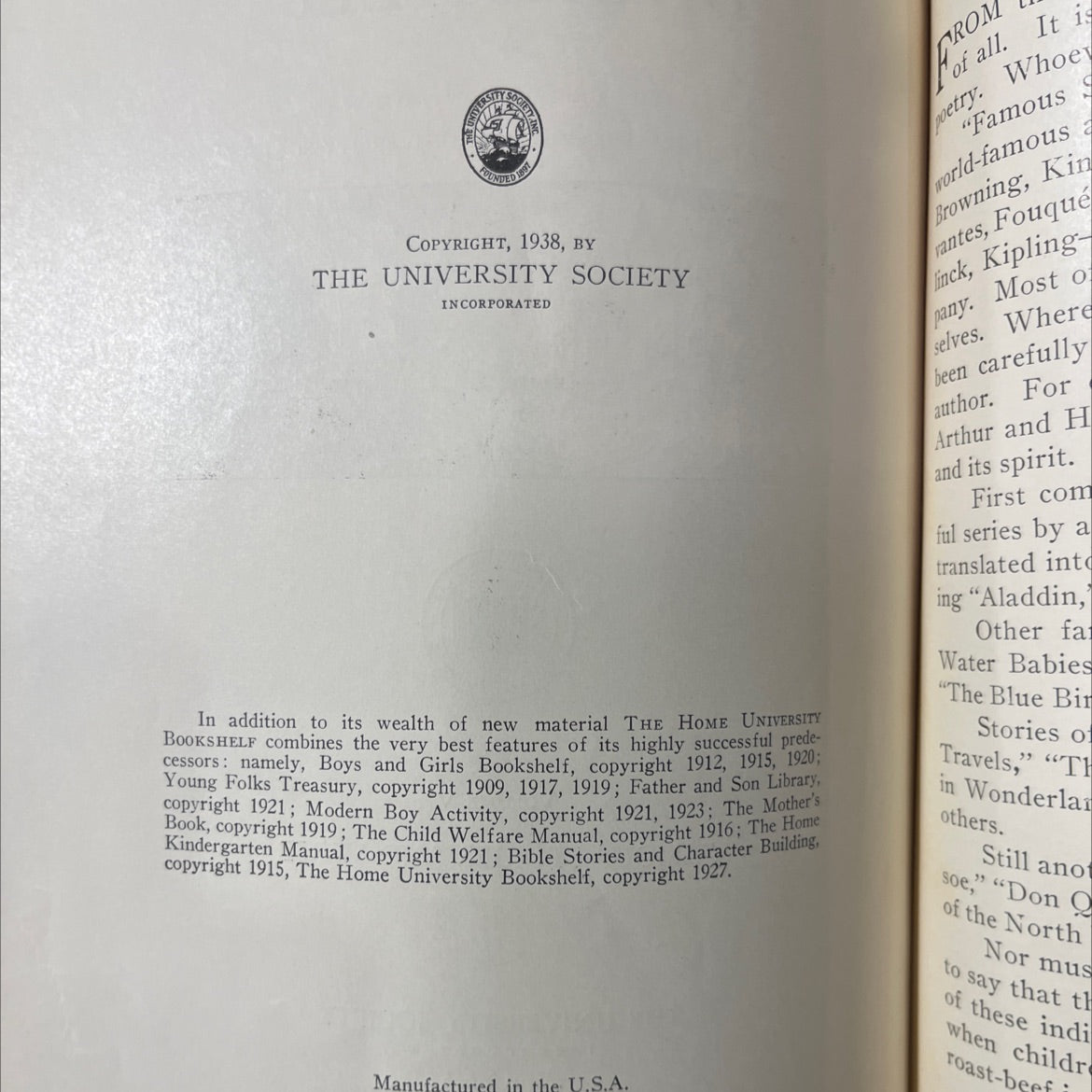 famous stories and verse book, by unknown, 1938 Hardcover image 3