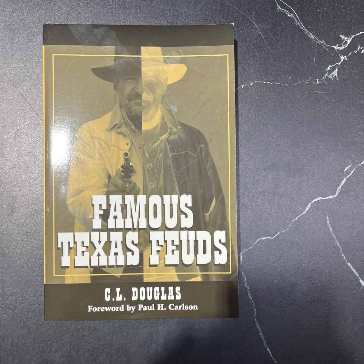 famous texas feuds book, by C.L. Douglas, 2007 Paperback image 1
