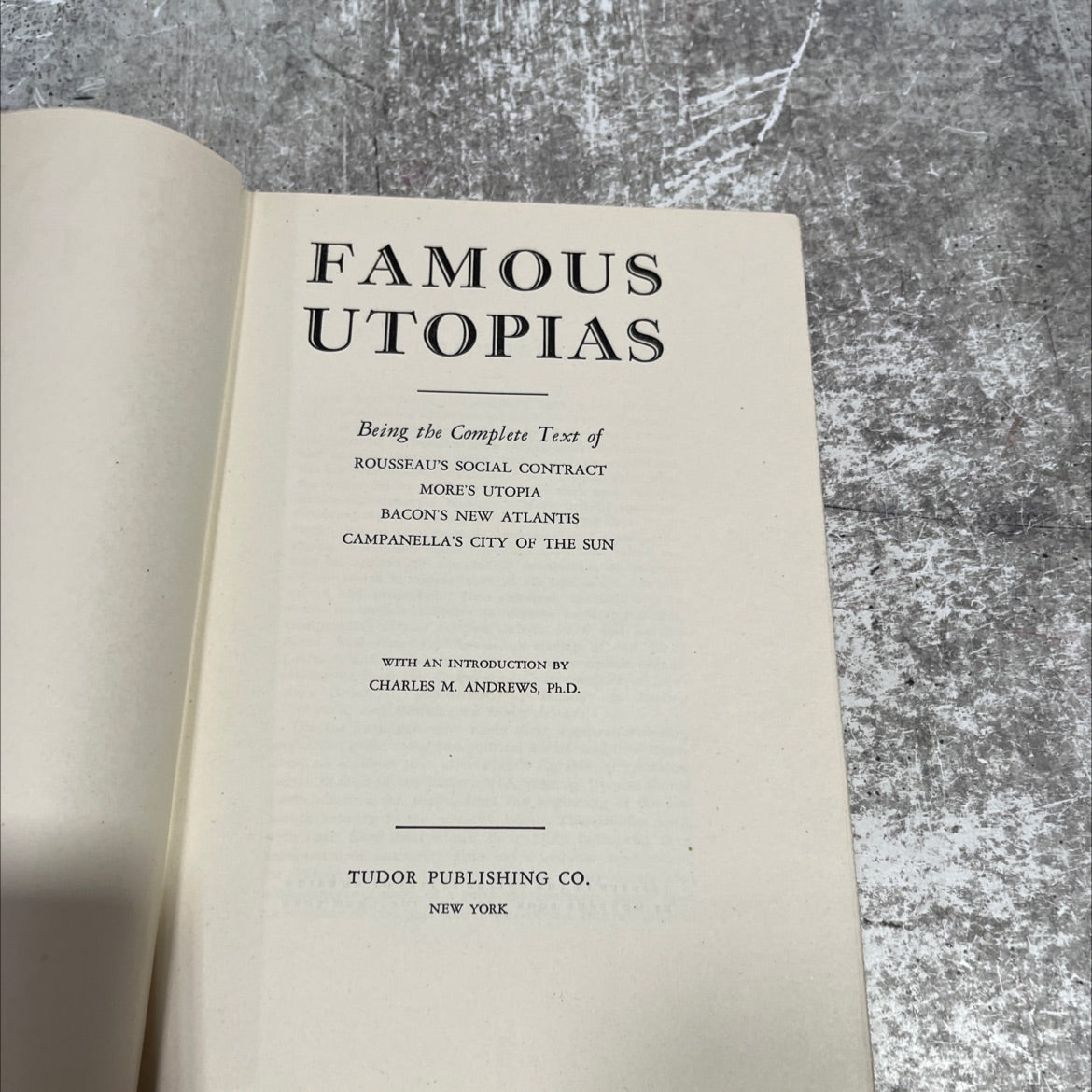 famous utopias being the complete text of rousseau's social contract more's utopia bacon's new atlantis campanella's image 2