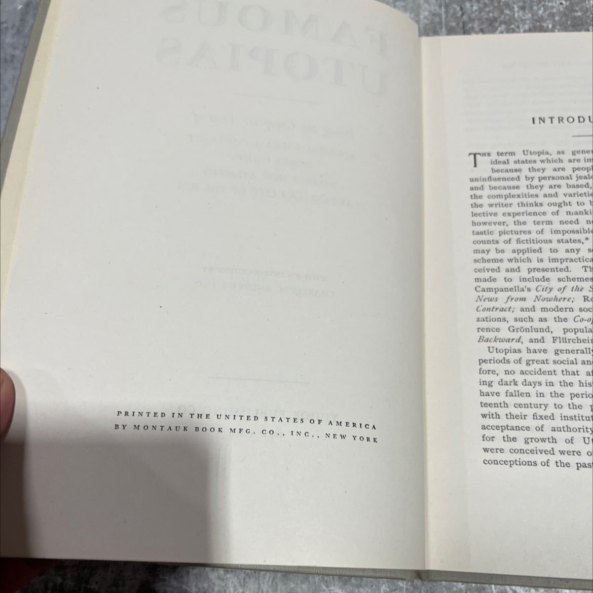 famous utopias being the complete text of rousseau's social contract more's utopia bacon's new atlantis campanella's image 3