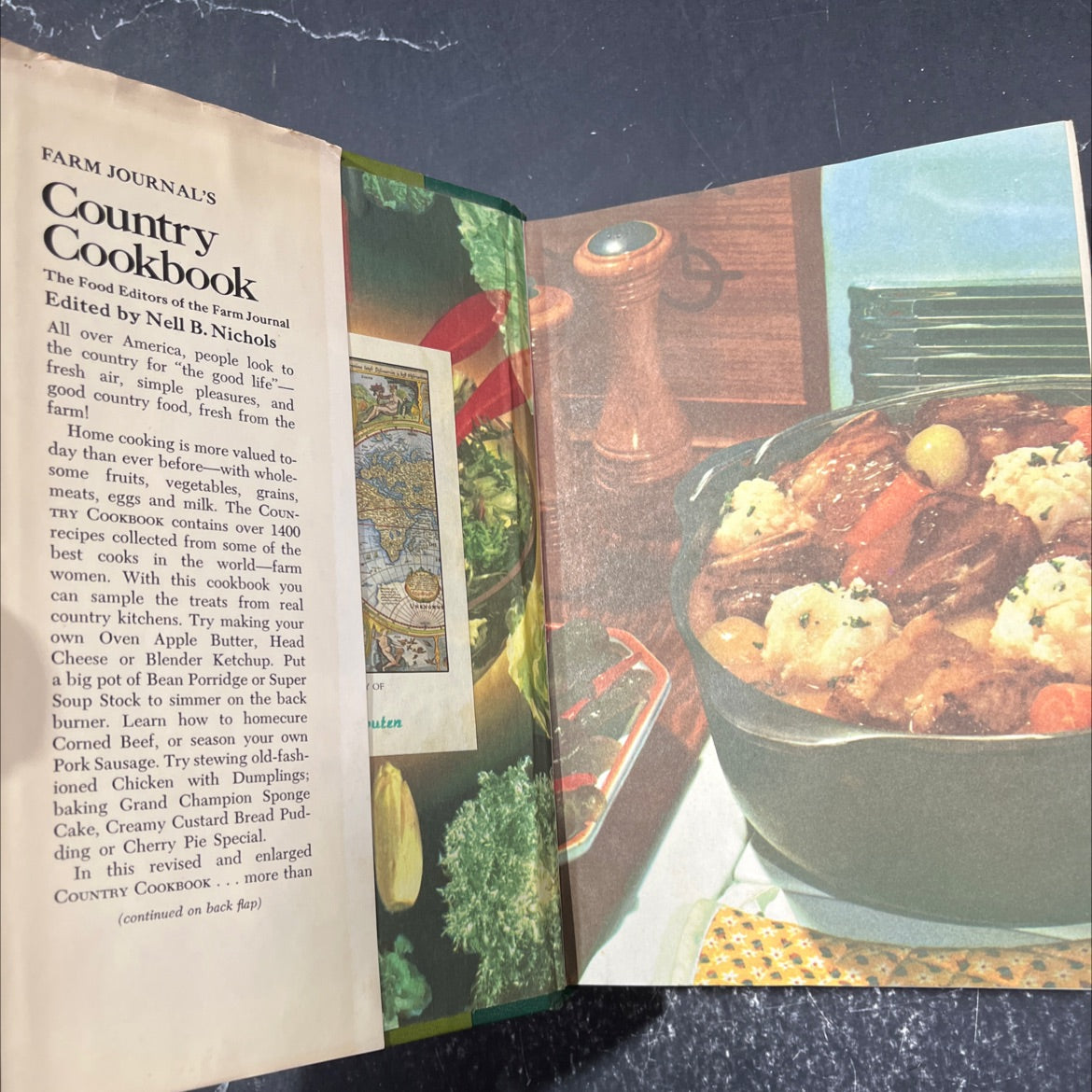 farm journal's country cookbook revised enlarged edition book, by nell b. nichols, 1972 Hardcover image 4