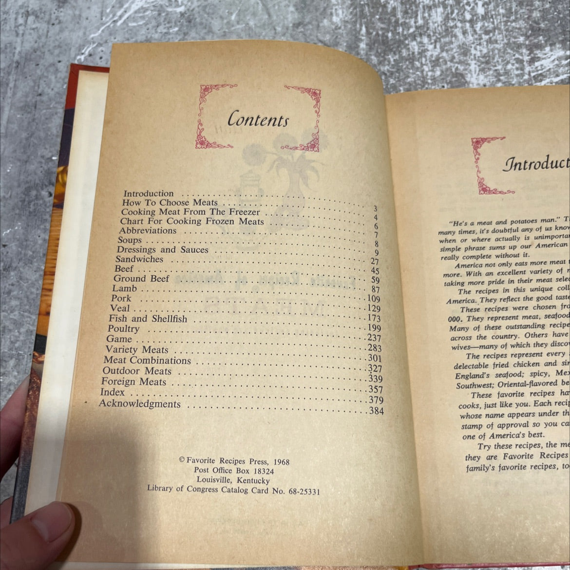 farmaite recipes of america meats including seafood and poultry book, by unknown, 1968 Hardcover image 3