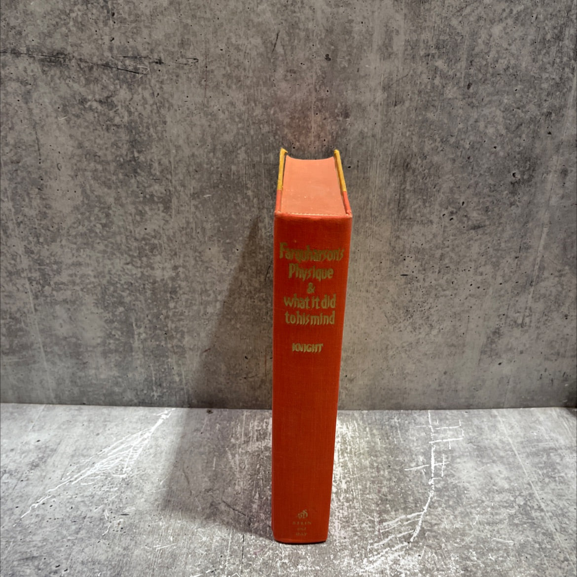 farquharson's physique and what it did to his mind book, by david knight, 1971 Hardcover image 4