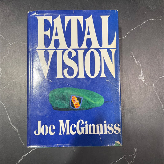 fatal vision book, by Joe McGinniss, 1983 Hardcover image 1
