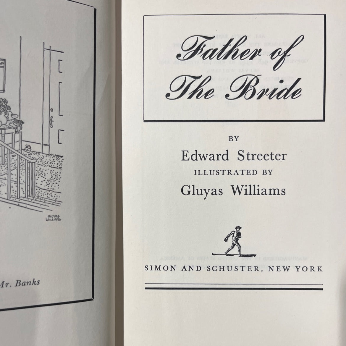 father of the bride book, by Edward Streeter, 1949 Hardcover image 2