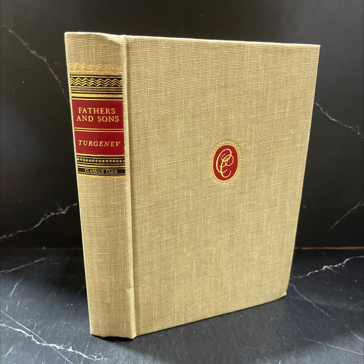 fathers and sons book, by Ivan S. Turgenev, 1942 Hardcover image 1