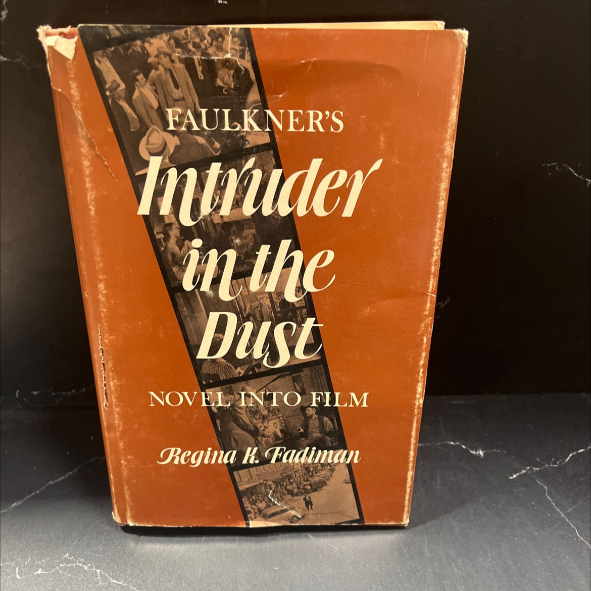faulkner's intruder in the dust book, by Regina K. Fadiman, 1978 Hardcover image 1